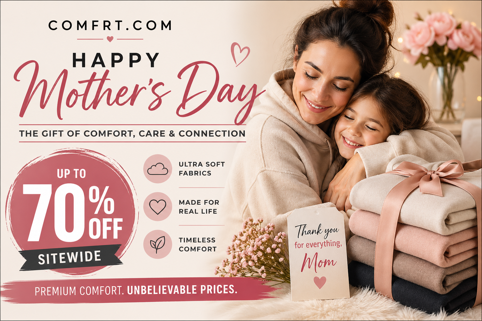 The Gift of Comfort, Care & Connection from Comfrt.com
